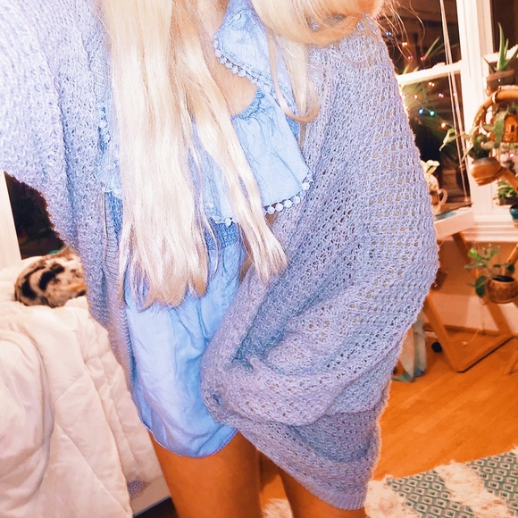 American Eagle Outfitters Sweaters - AE Chunky Batwing Taupe Jada Cardi ✨